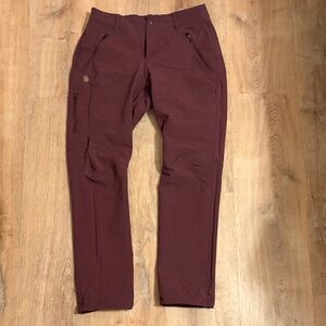 Women’s Fjallraven Abisko Trail Stretch Trousers port 10 like new